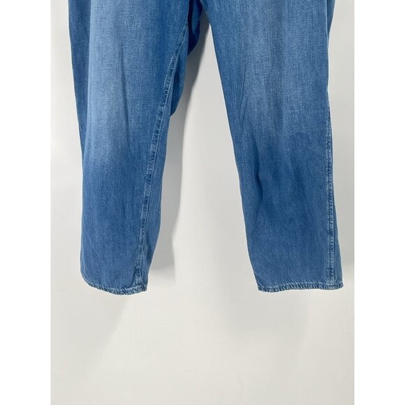 Gap Pull On Wide Leg Jeans Sz XL - Picture 3 of 6